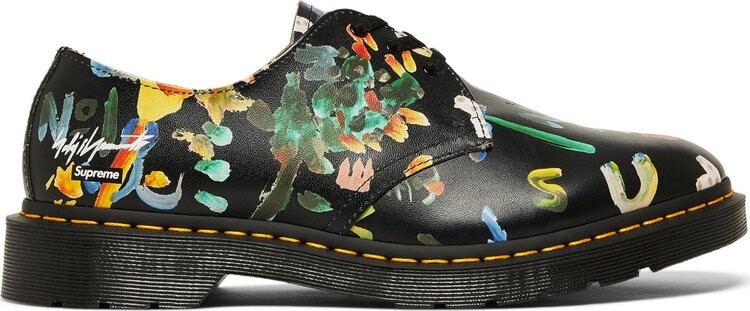 

Ботинки Supreme x Yohji Yamamoto x 1461 Brushstroke - Black, черный