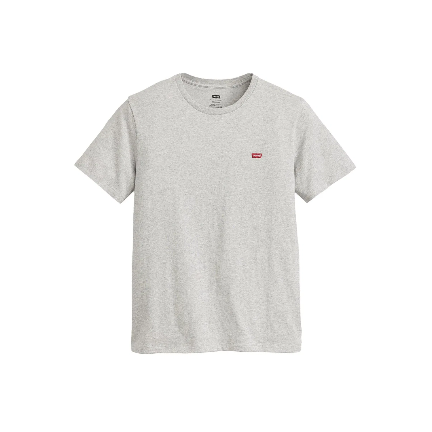 Мужская классическая хлопковая футболка Levi's, Gray