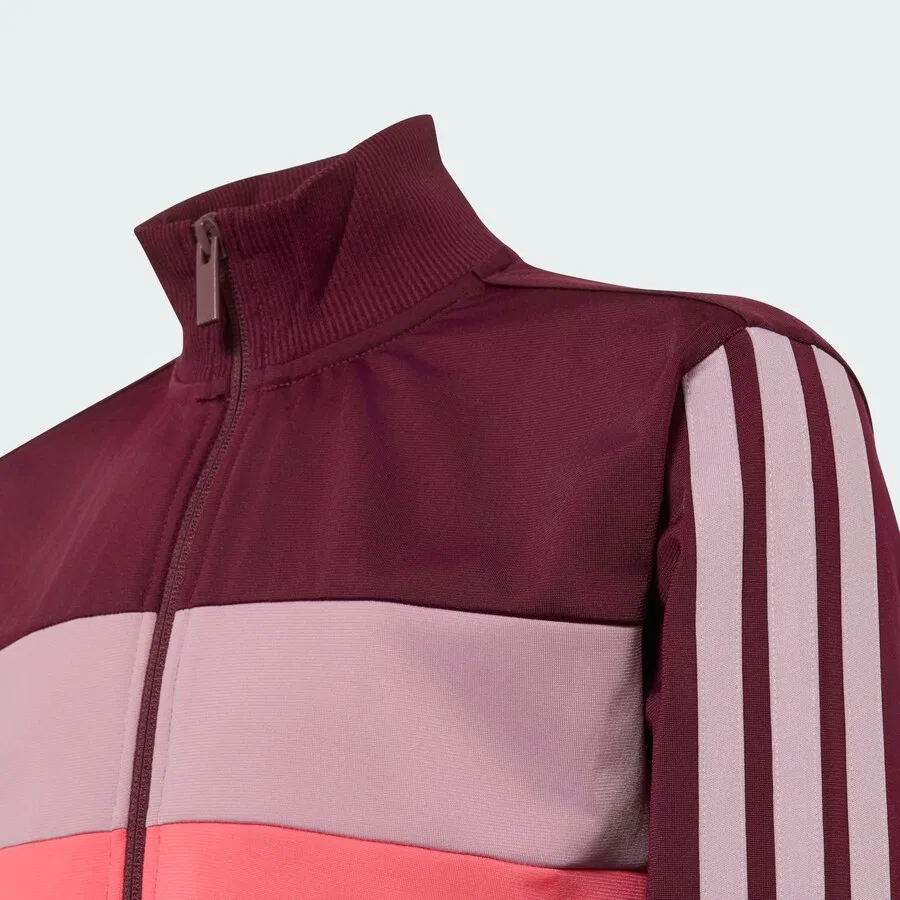 Спортивный костюм ADIDAS SPORTSWEAR 'Seasonal Essentials Tiberio' в бордовом цвете — фото 3