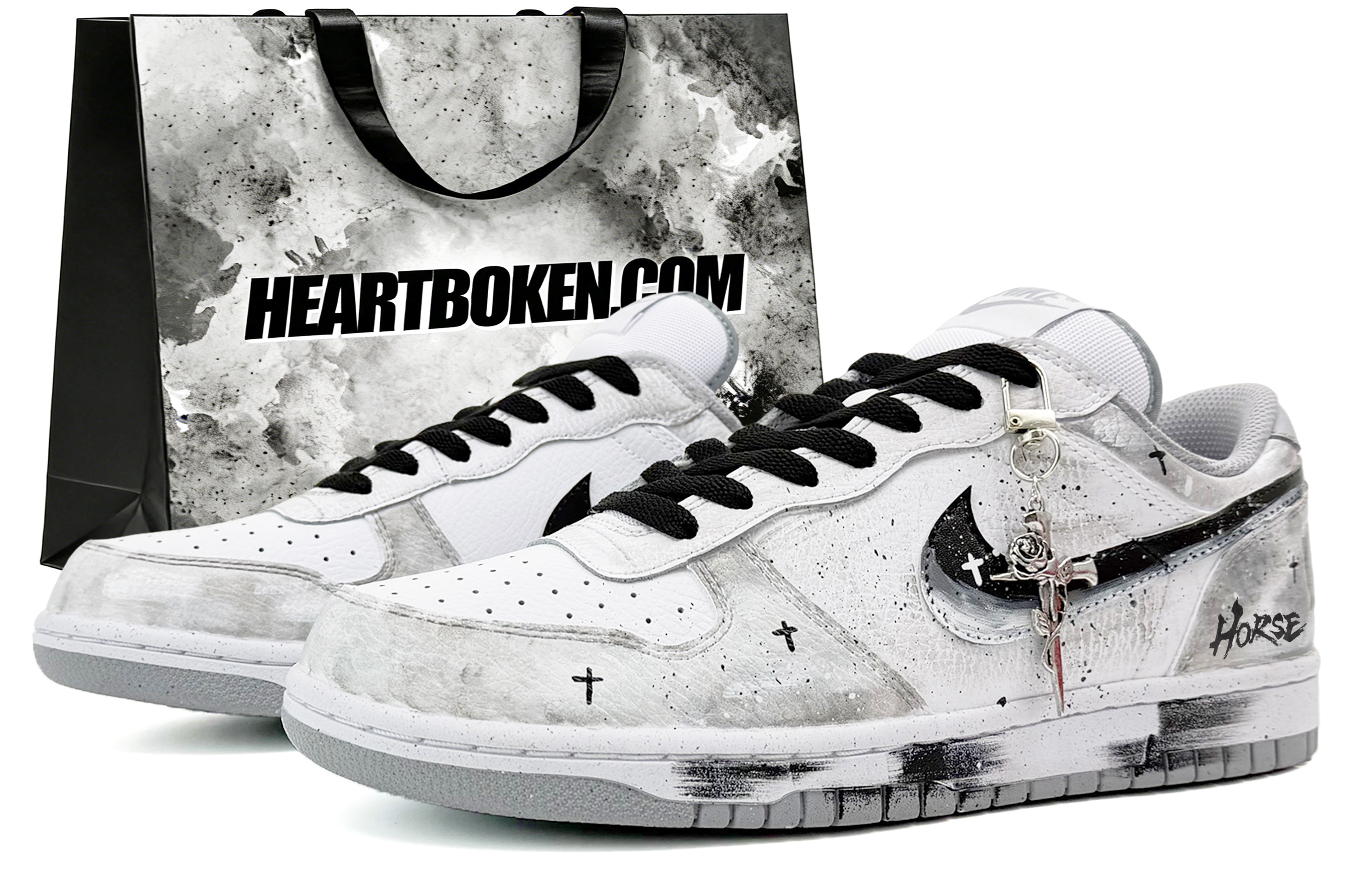 

Nike Кроссовки для скейтбординга Big Suixin, Dark Night Rose, Special Shopping Bag Coverage, устойчивые к истиранию, низкие, мужские