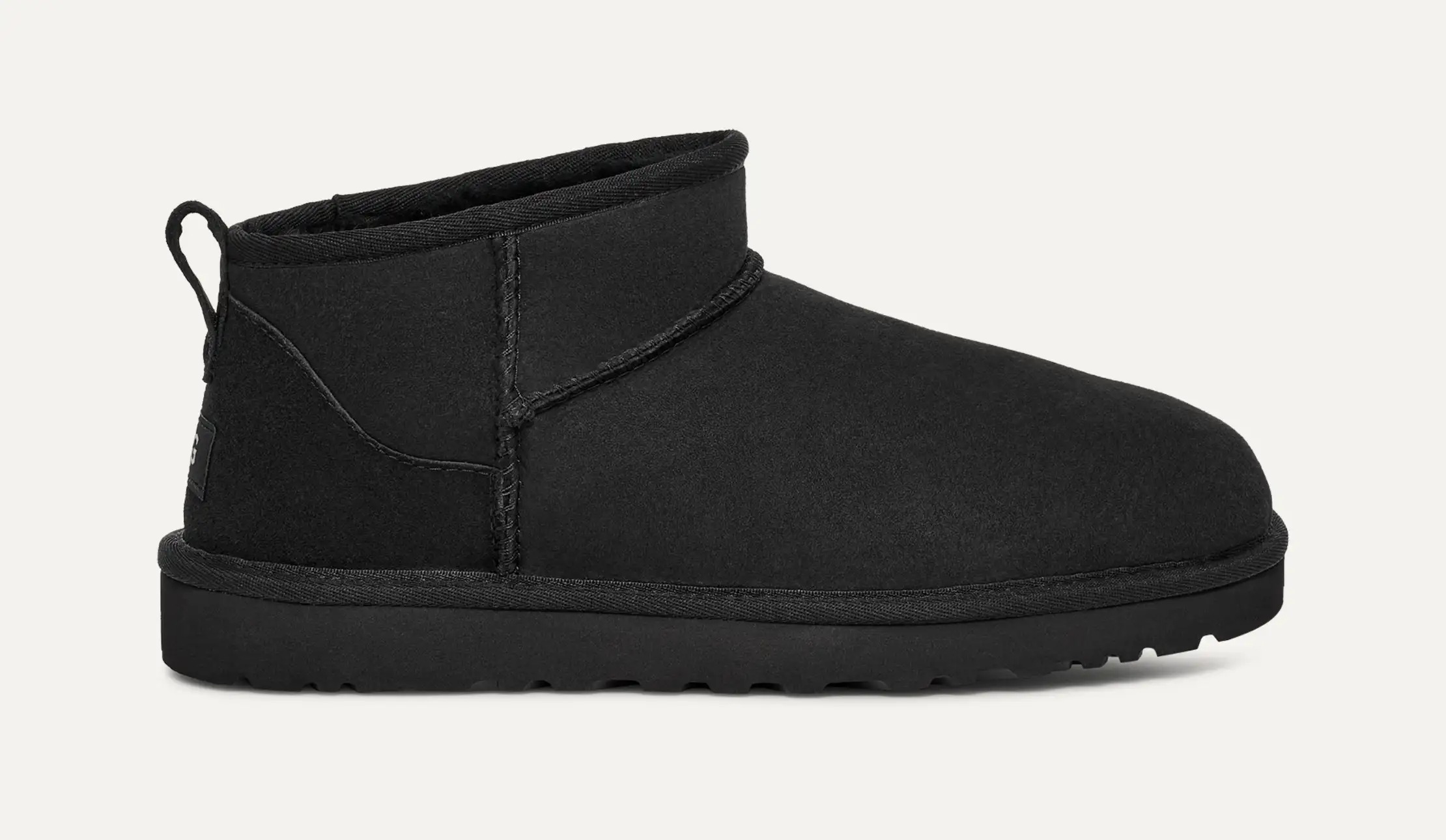 Угги Ugg Classic Ultra Mini, черный — фото 2