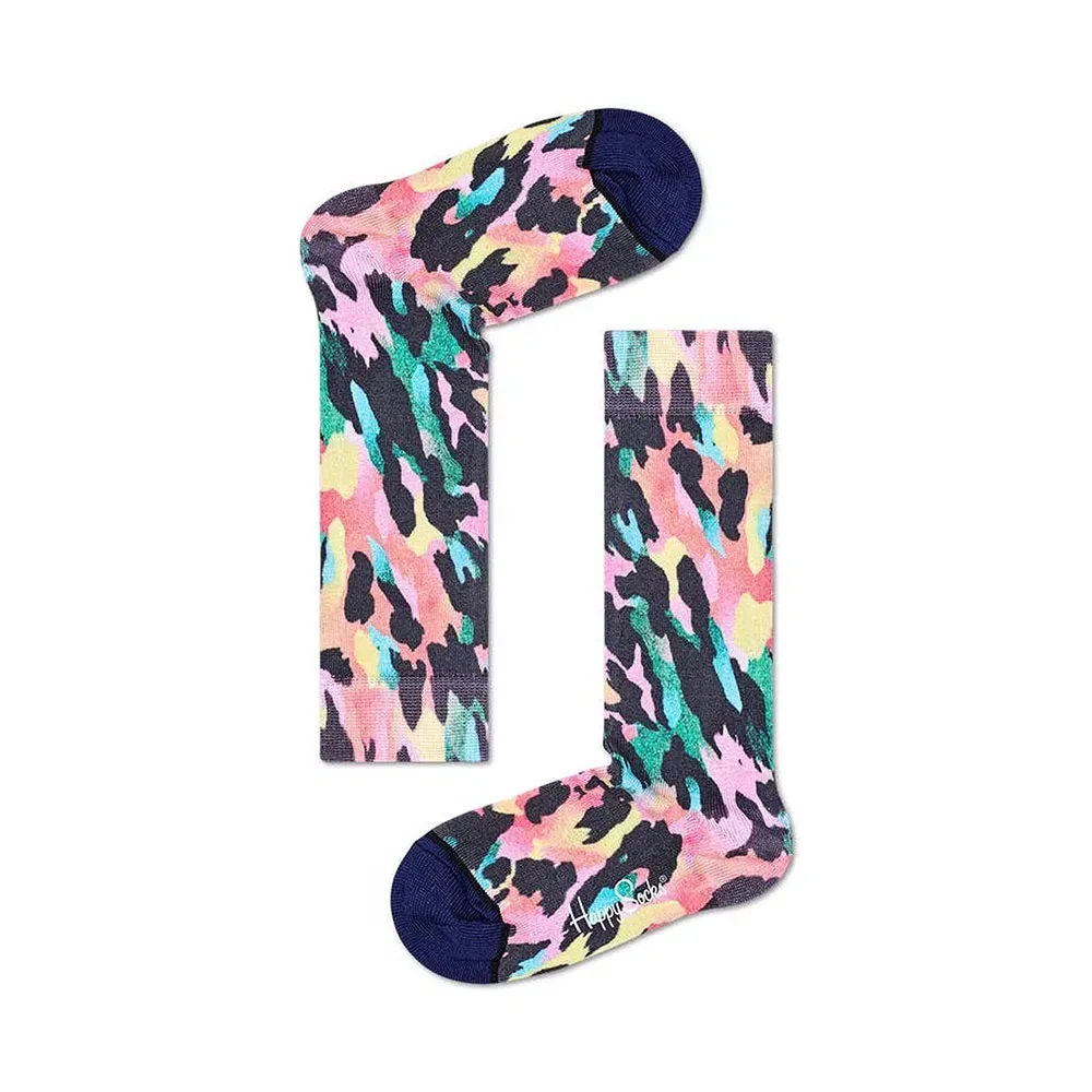 Комплект носков Gradient Leopard Knee High Happy Socks, мультиколор