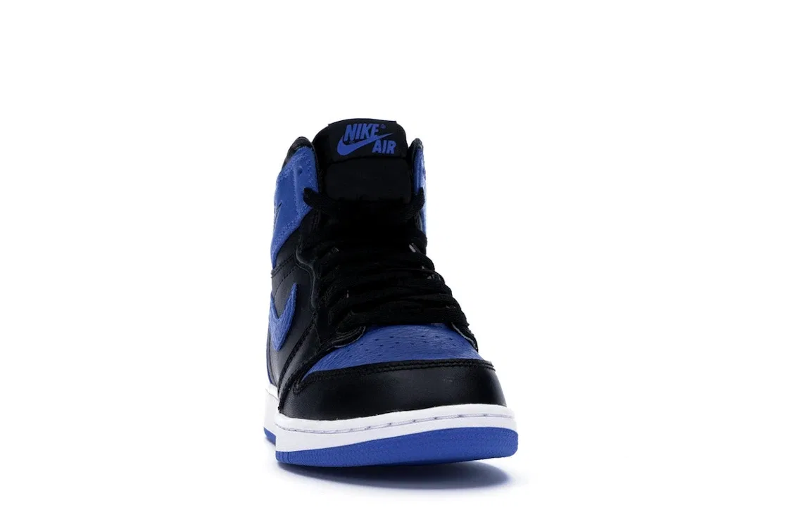 Детские кроссовки с ретро-дизайном Jordan 1 Retro Jordan, Black/Royal-White — фото 2