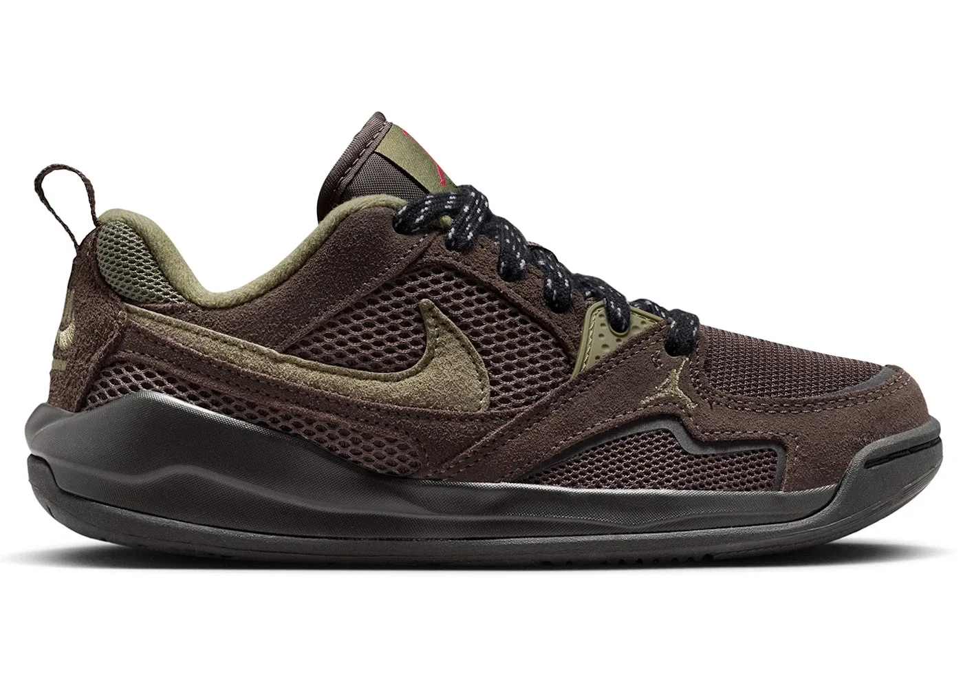 Детские кроссовки Lifestyle Jordan CMFT Era Jordan, Baroque Brown/Black/Gym Red/Medium Olive