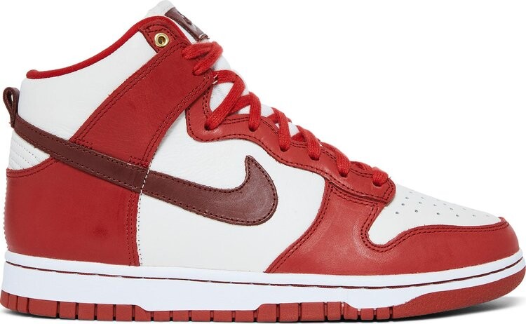 Кроссовки Nike Wmns Dunk High LXX 'Cinnabar', красный