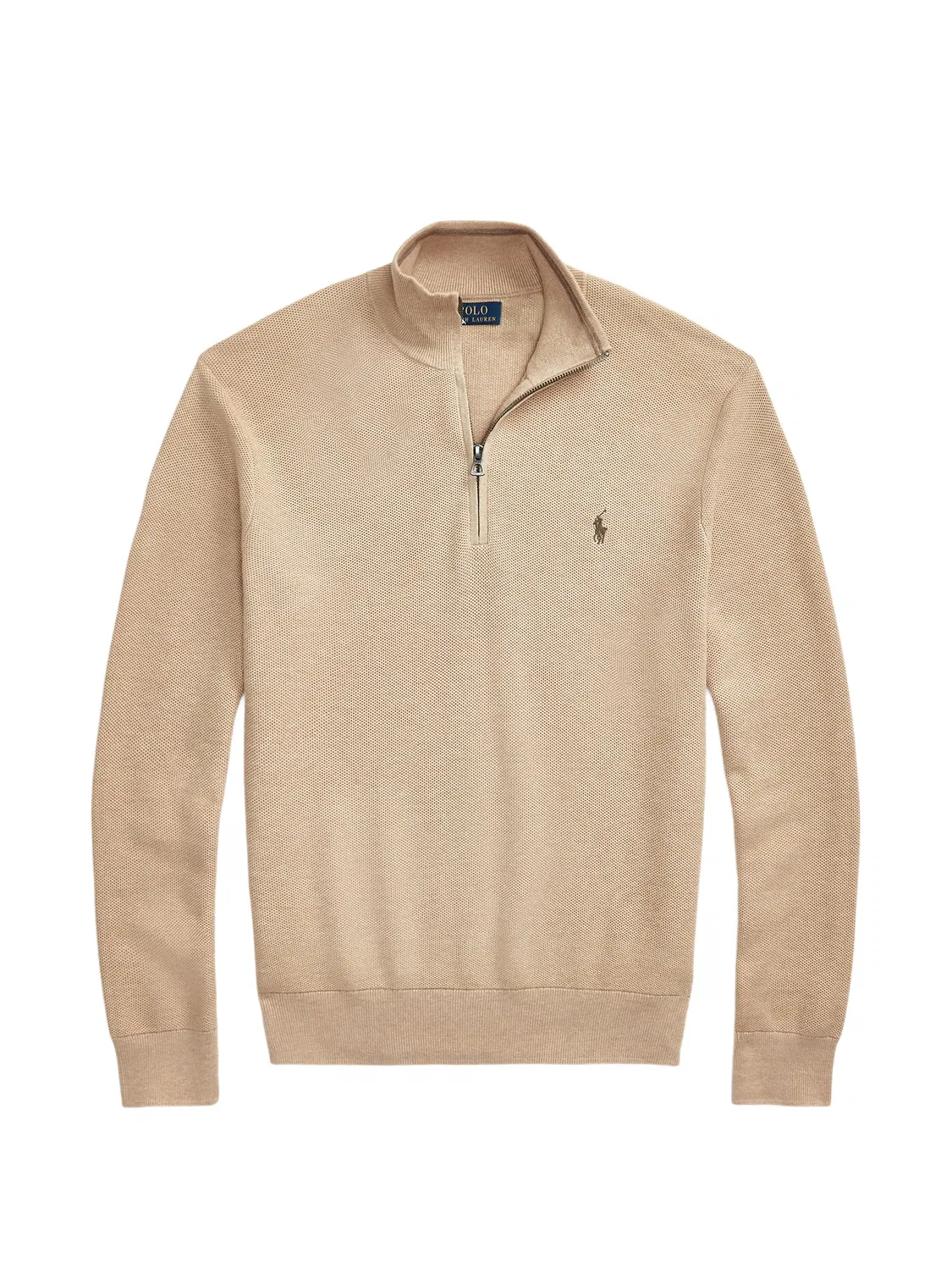 Polo Ralph Lauren Свитер с короткой молнией - нейтральные тона