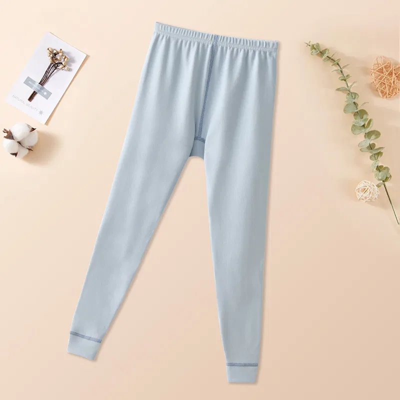 Детское термобелье штаны Cotton Gene, Light Blue — фото 4