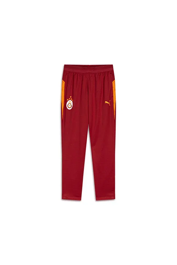 Детские спортивные штаны для девочек однотонные Galatasaray Puma Kids A Team Training Tracksuit Bottom Gsstore, Red