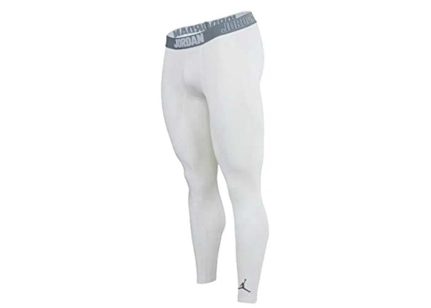 Мужские компрессионные штаны с принтом Jordan Pants, White/Grey