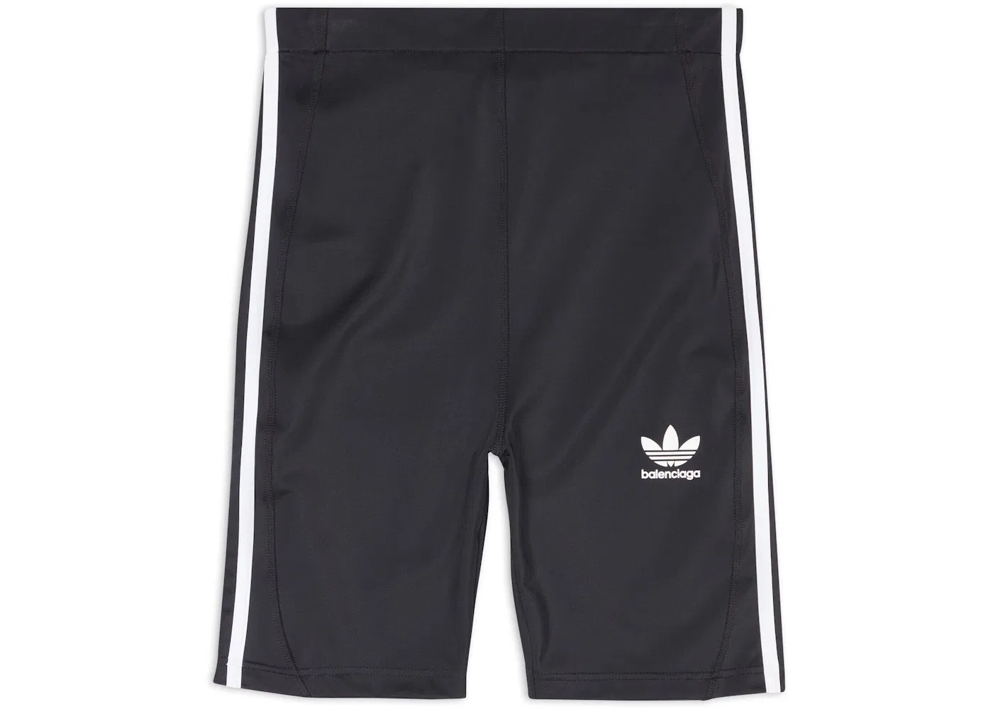 Женские шорты Balenciaga x Adidas Cycling Shorts, Black