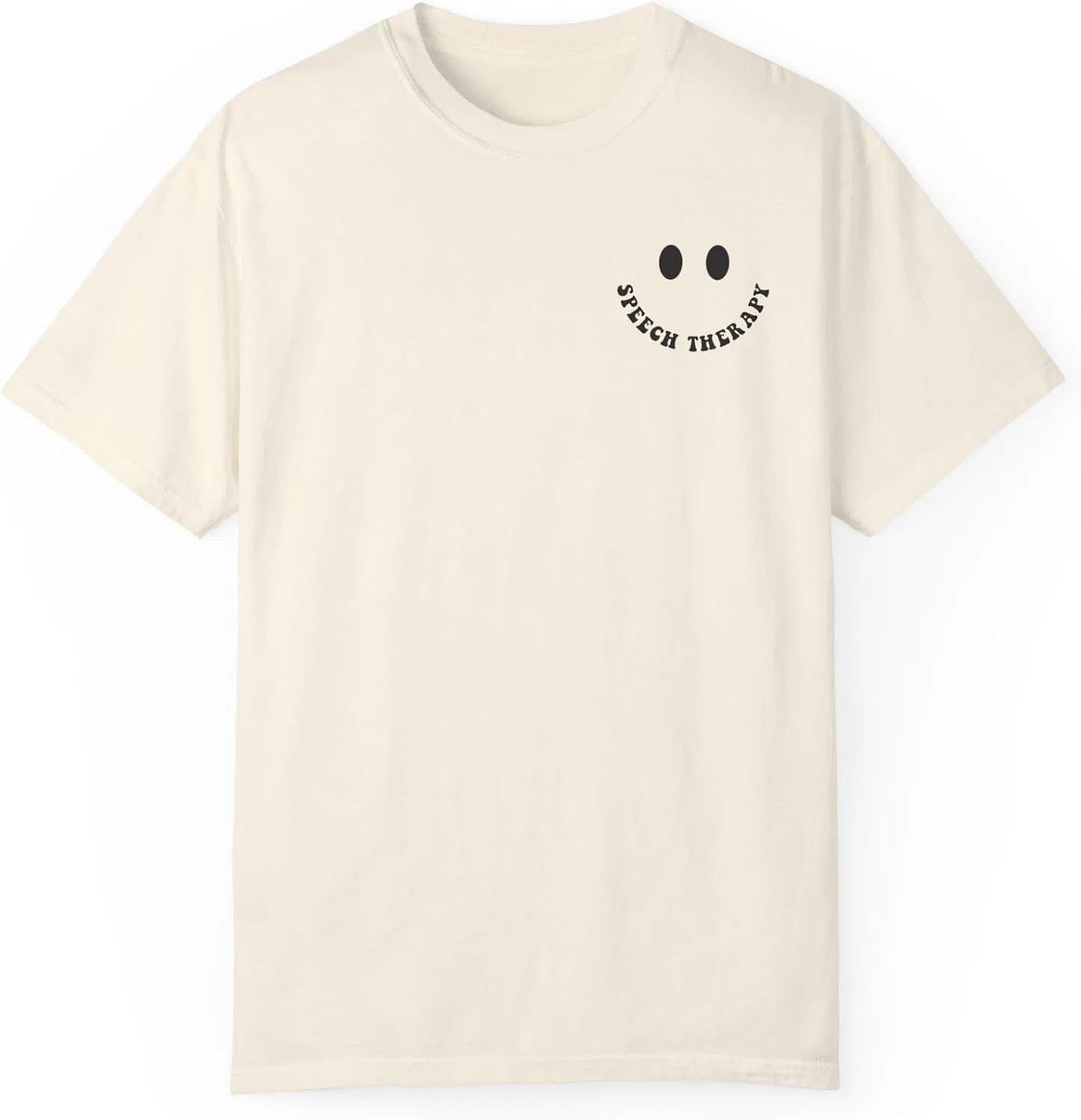 Футболка с принтом Speech Therapist Club Comfort Colors, Ivory
