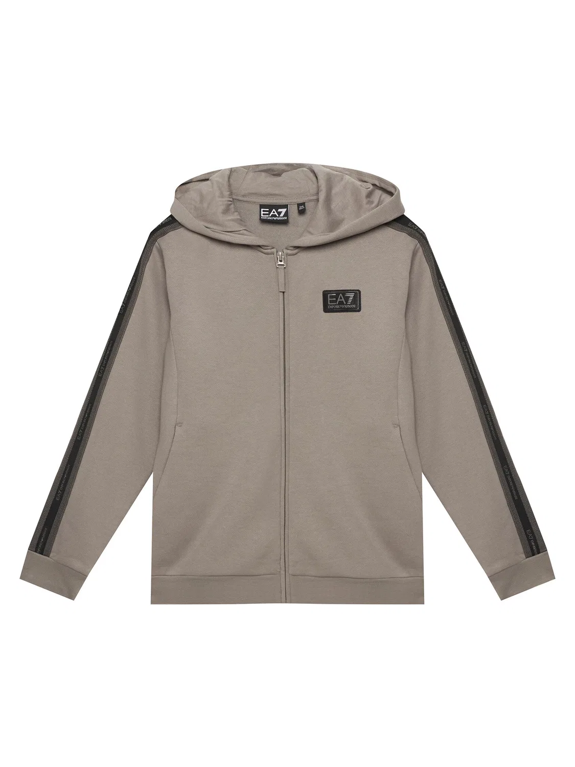 Свитшот оверсайз для мальчика Ea7 Emporio Armani, серый