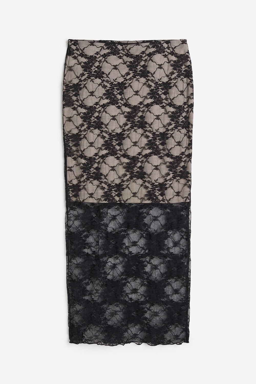 

Юбка H&M Lace Pencil, черны