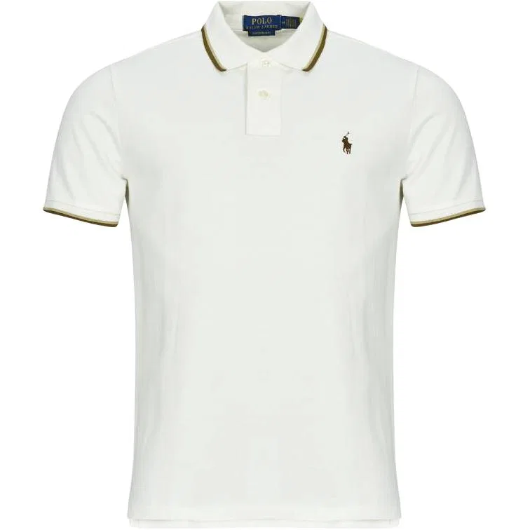 Мужское поло Polo Ralph Lauren, White