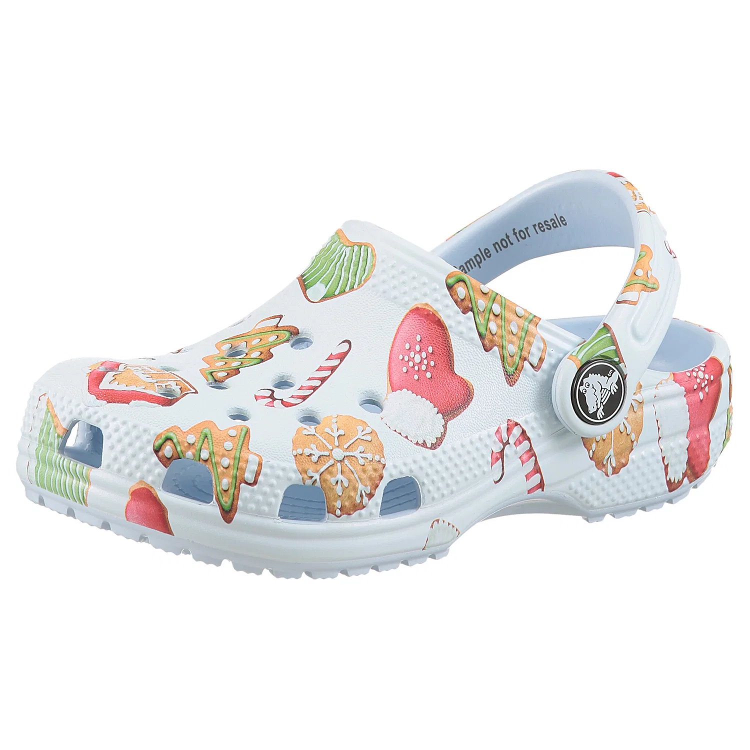 Детские клоги с праздничным принтом Crocs, Multicolor