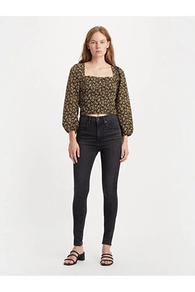 Женские джинсы скинни Mile High Super Skinny Levi'S, Gray — фото 2