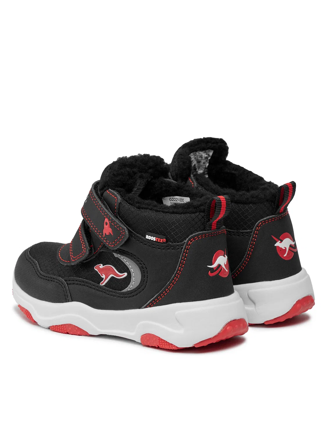 Ботинки на шнуровке для девочки KS-Freezer Kangaroos, черный — фото 3