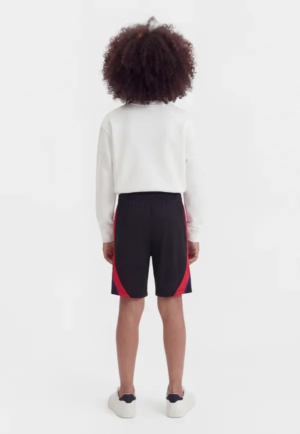 Шорты футбольные Dri-fit Nike Performance Black/Hyper Royal/Global Red, черный/красный — фото 2
