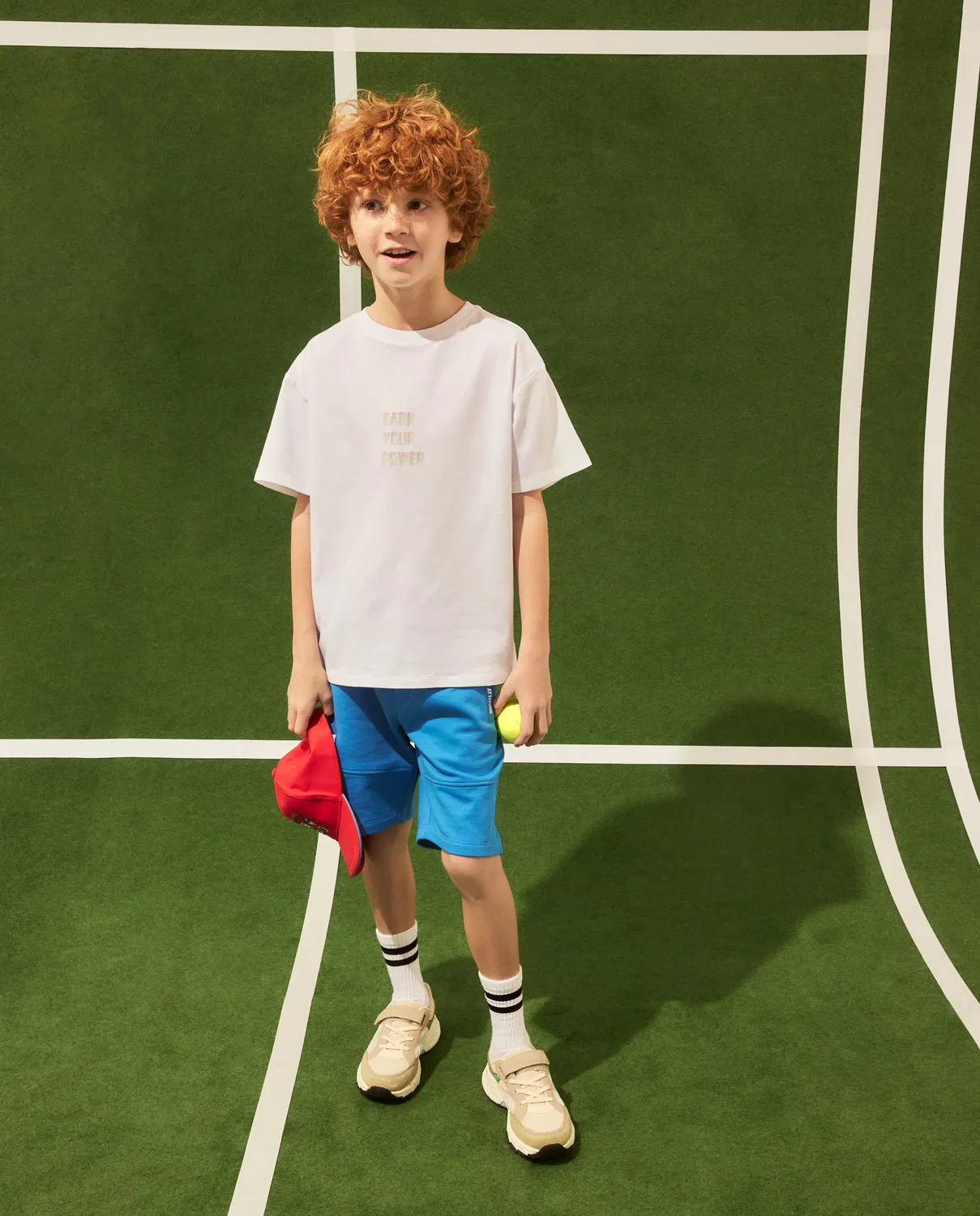 Детская футболка с длинным рукавом с принтом Kids El Corte Inglés, Blanco — фото 2