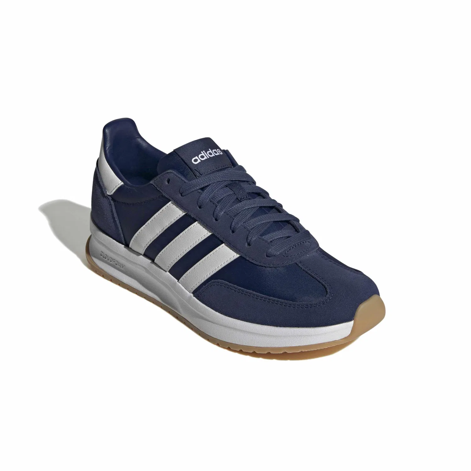 Детские кроссовки с текстильным верхом Run 70s 2.0 Adidas, Dark Blue Cloud White Cloud White — фото 4