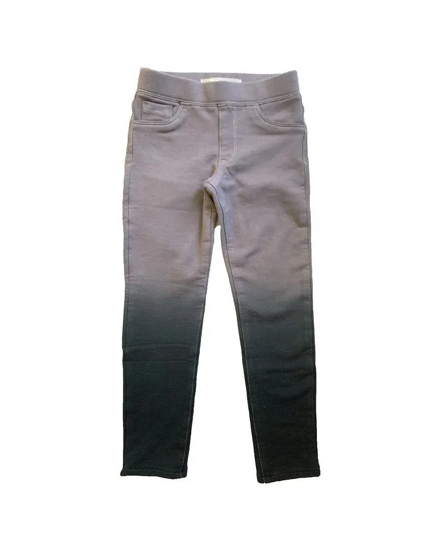 Детские брюки на резинке из футера Tractr Jeans, черный — фото 2
