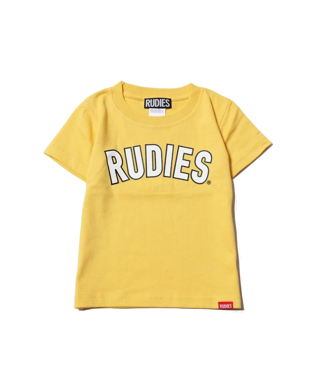 Детская футболка с логотипом BRINK PHAT RUDIE'S, Yellow