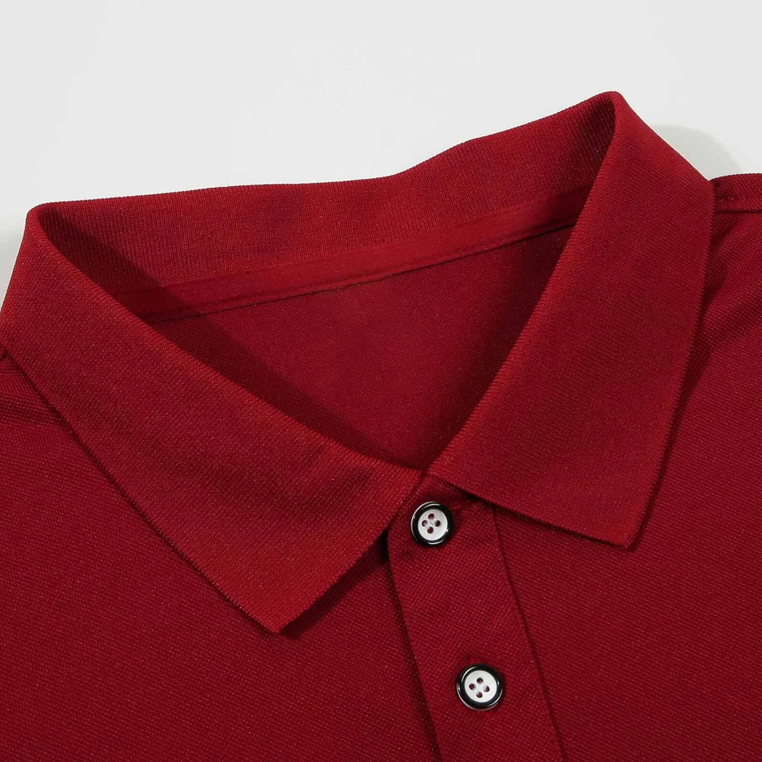 Мужская футболка с круглым вырезом Solid Color, Wine — фото 2