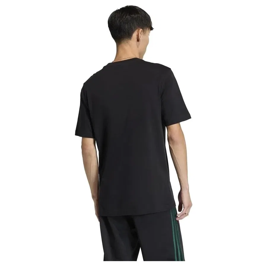 Футболка с принтом GFX T adidas, Черный — фото 3
