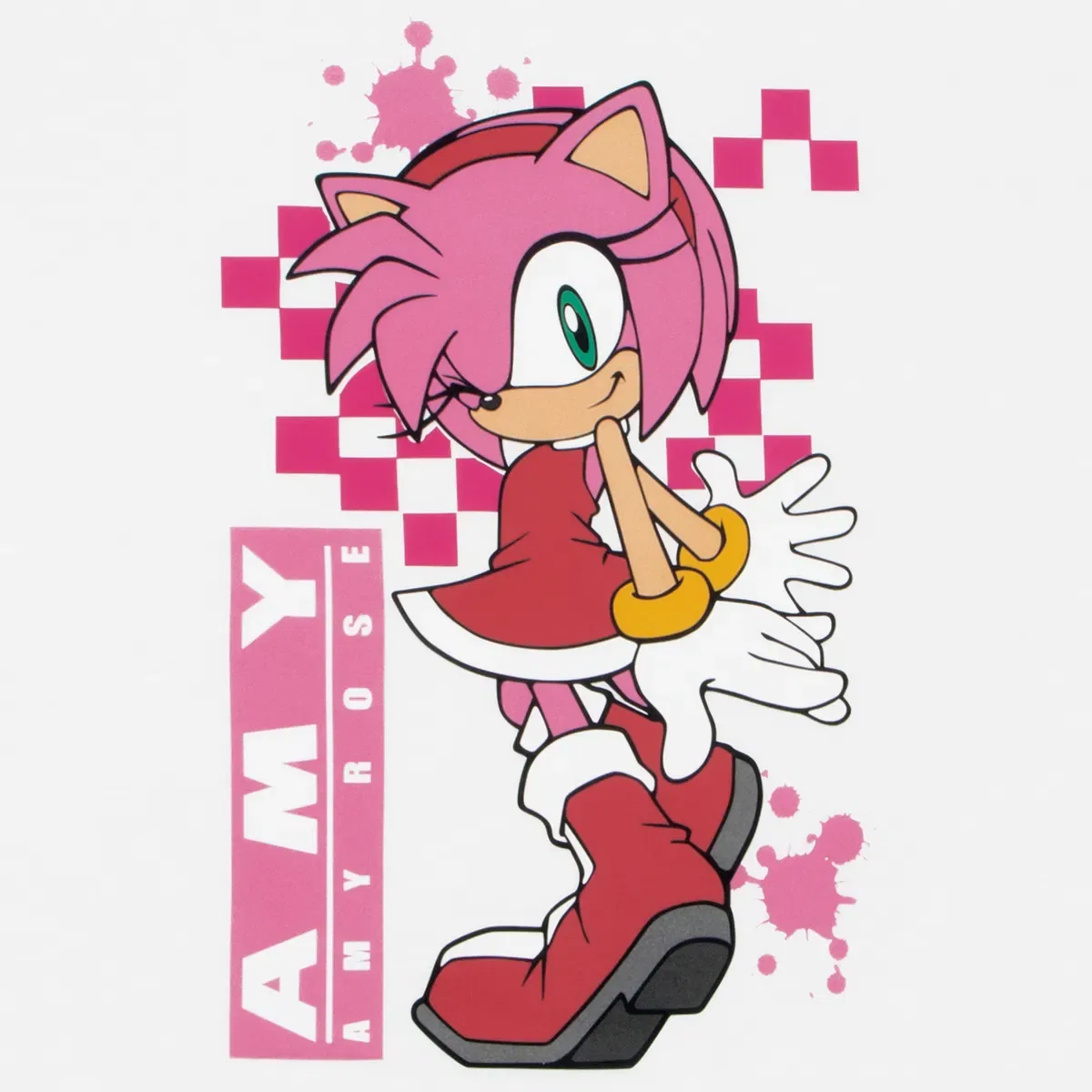 Детская пижама с коротким рукавом Amy Rose Sonic The Hedgehog, Multi — фото 3