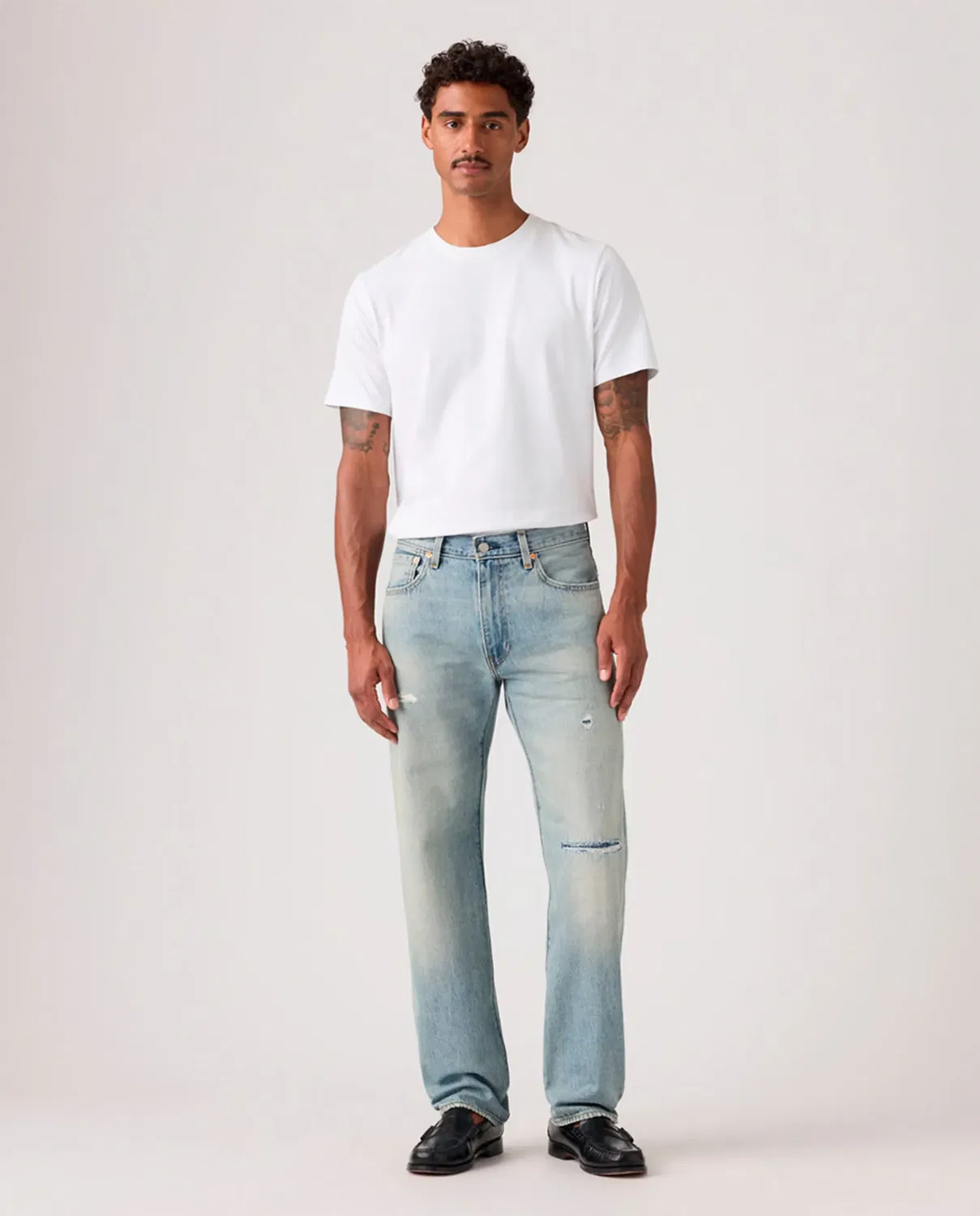 Мужские джинсы Relaxed Straight Azul claro Levi's, Azul Claro
