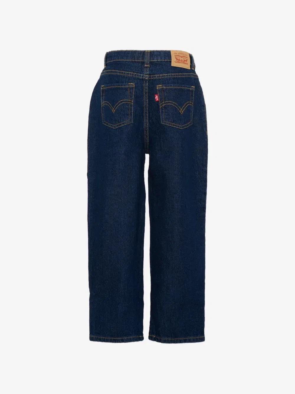 Широкие джинсы-бочки Levi's Kids, синий — фото 2