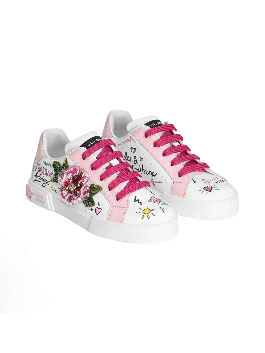 Кроссовки Portofino Light Dolce & Gabbana, белый