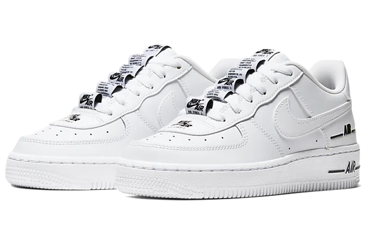 Кроссовки Nike Air Force 1 LV8 3, белый/черный — фото 3