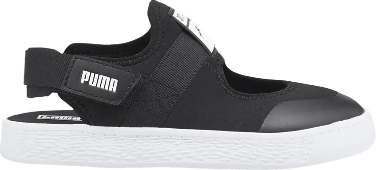 

Сандалии Puma Light-Flex Summer Little Kid Black White, черный