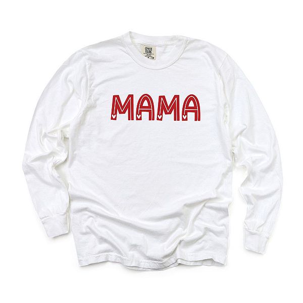 

Футболка Mama hearts с длинным рукавом, окрашенная в готовом виде Simply Sage Market, White, Белый, Футболка Mama hearts с длинным рукавом, окрашенная в готовом виде Simply Sage Market, White