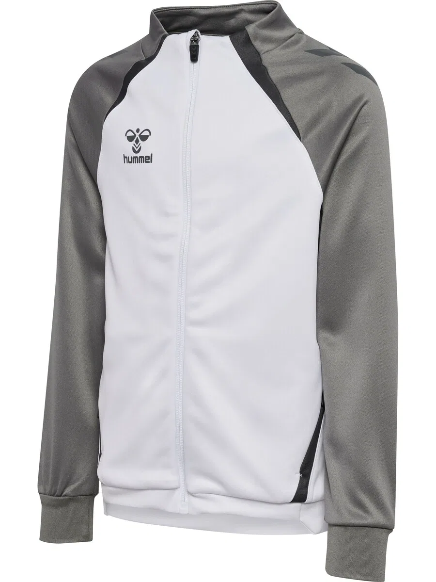 Толстовка на молнии Hummel Athletic 'Lead 2.0' белого цвета — фото 2