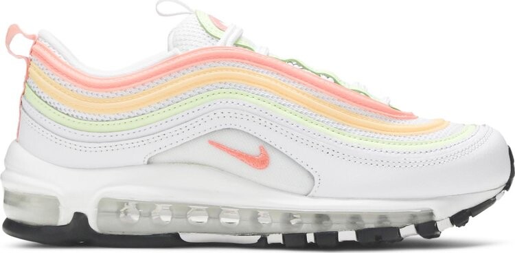 

Кроссовки Nike Wmns Air Max 97 Essential 'White Melon Mint Volt', белый