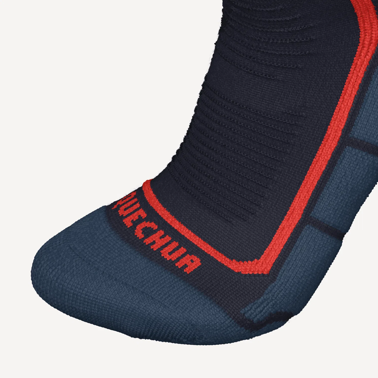 Детские теплые носки для зимних прогулок Wandersocken Kinder SH500 Quechua, Kosmosblau Petrolblau Silbergrau — фото 3