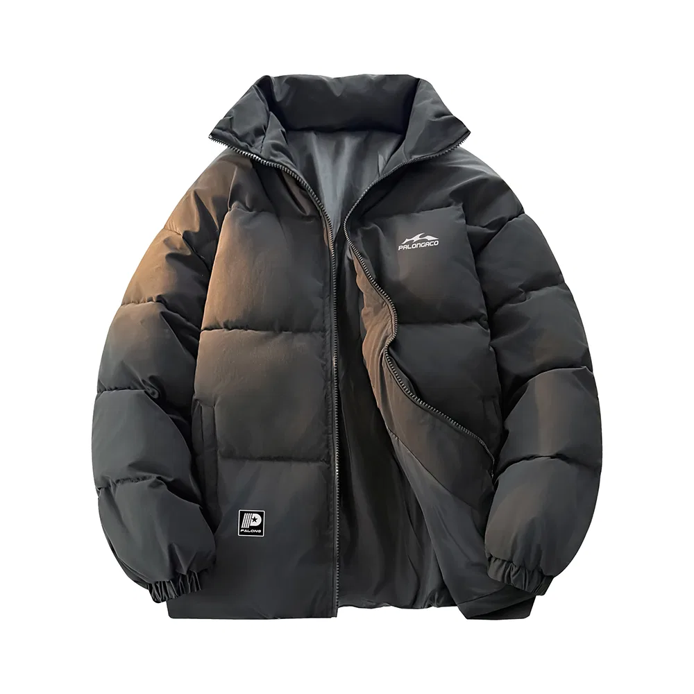 Детский пуховик Unisex с принтом PAL ONGACO, Dark Gray