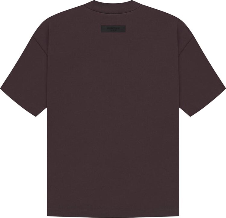Футболка Fear of God Essentials Short-Sleeve, сливовый — фото 3