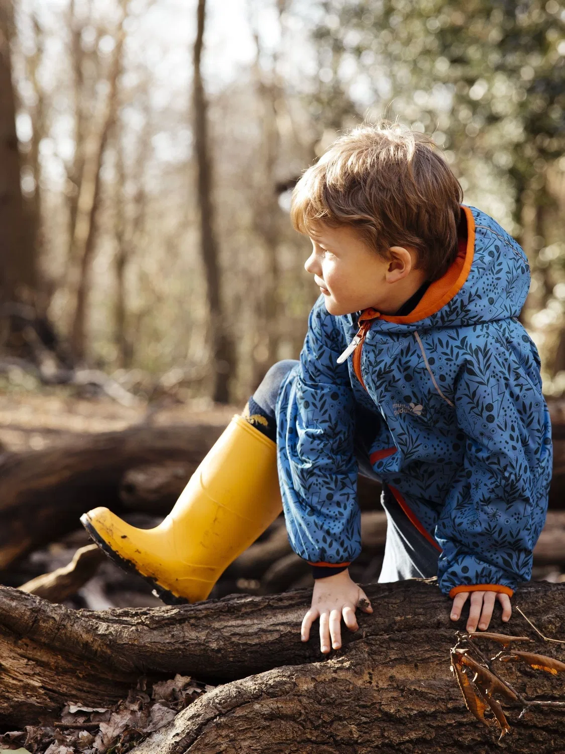 Резиновые сапоги, водонепроницаемые Muddy Puddles, желтый