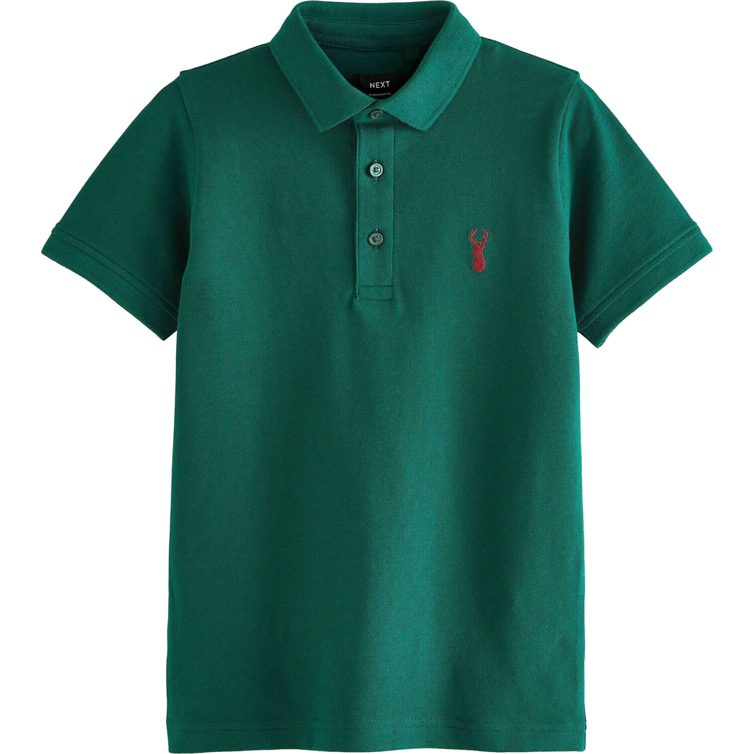 

Футболка-поло Next Short Sleeve, темно-зеленый