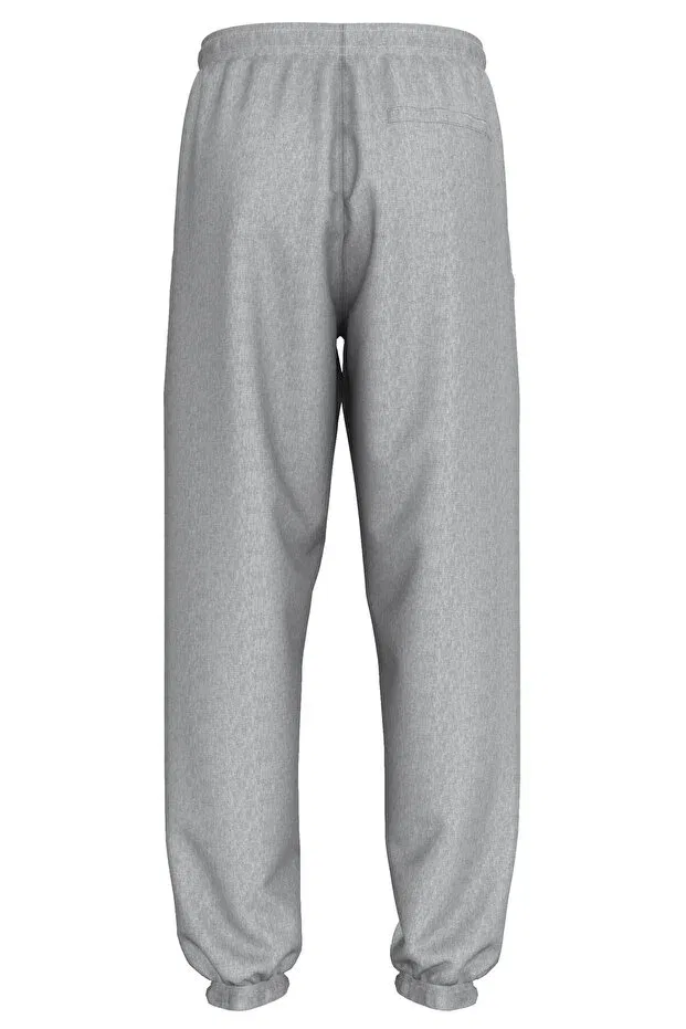 Мужские спортивные штаны с эластичным поясом и манжетами Calvin Klein, Gray — фото 2