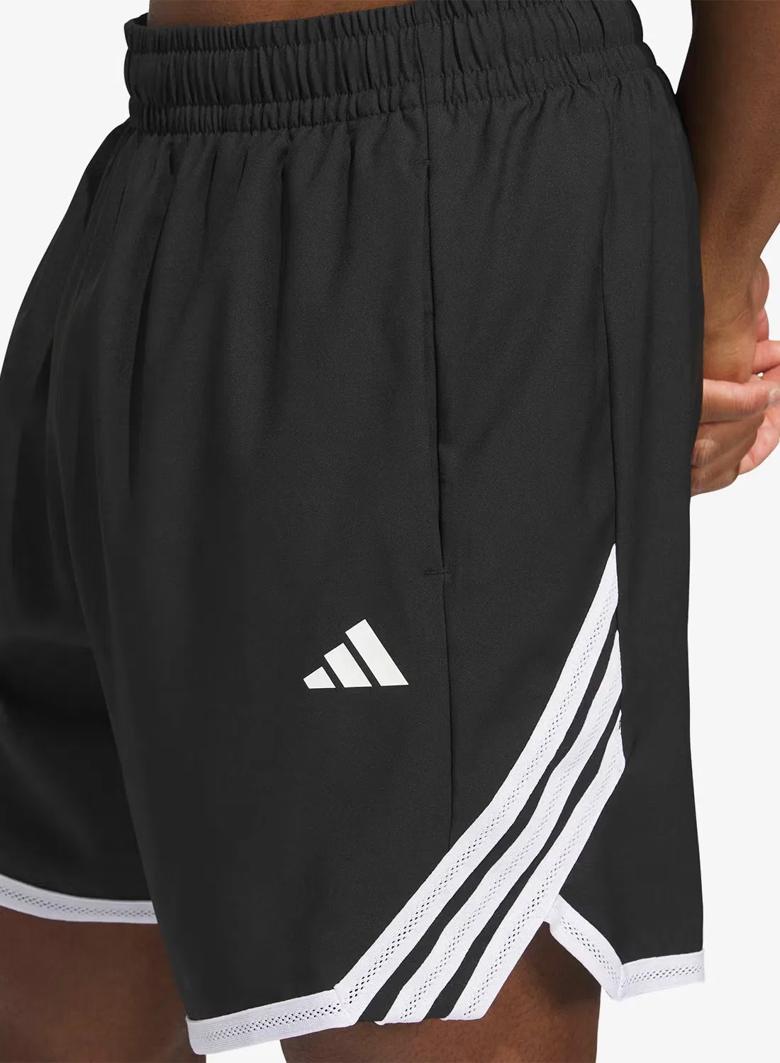 Шорты баскетбольные с технологией Climacool Crazy Lite Adidas, черный — фото 3