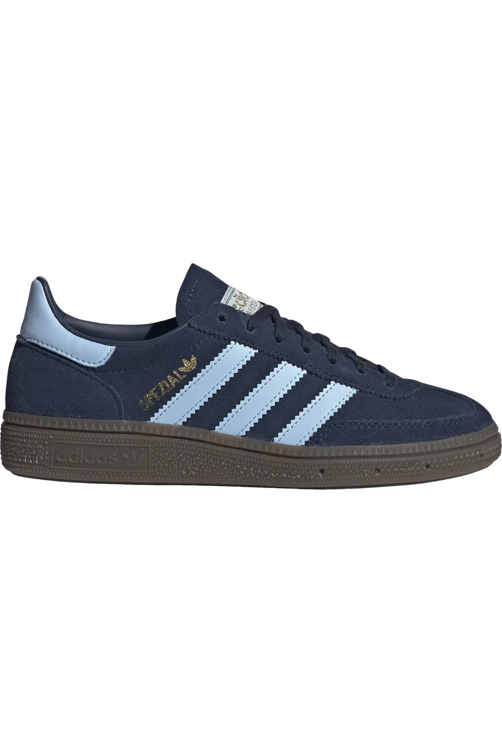 Кроссовки детские низкопрофильные Handball Spezial adidas, Collegiate Navy/Clear Sky/Gum