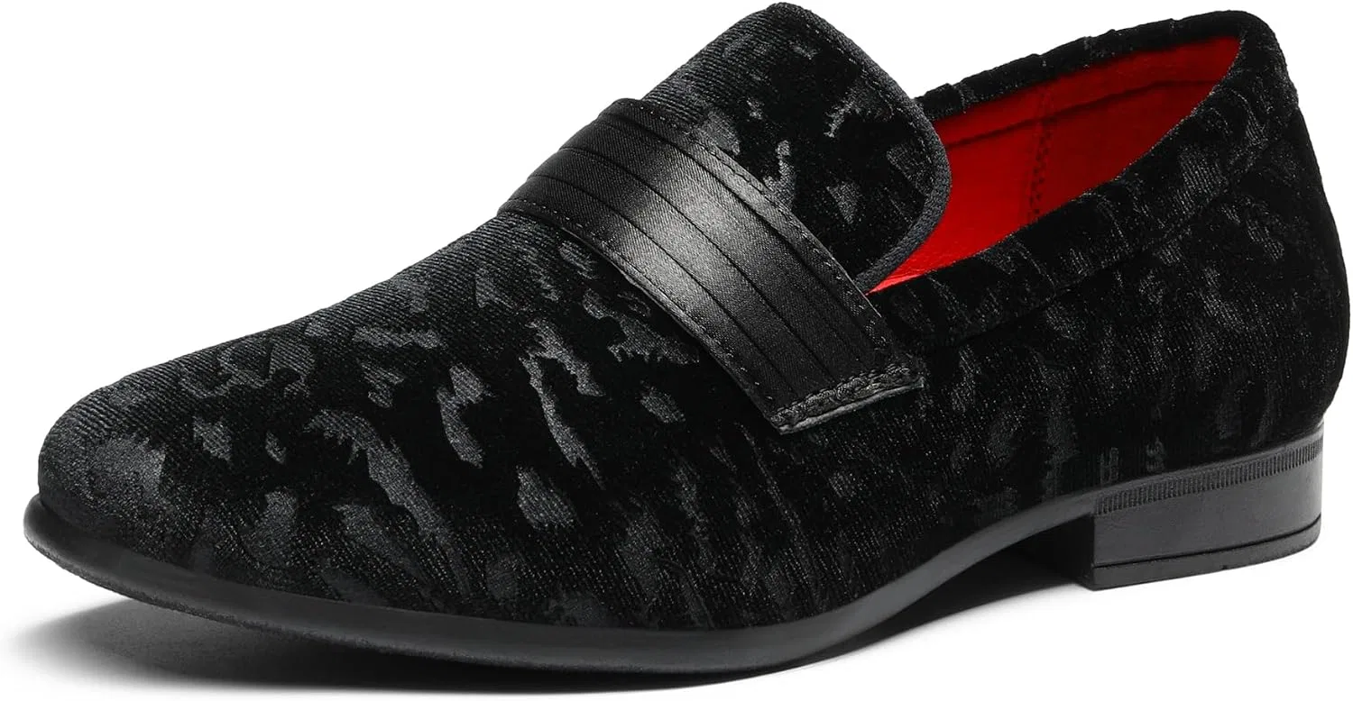 Детские туфли-лоферы для мальчиков Tuxedo Loafers Bruno Marc, Black