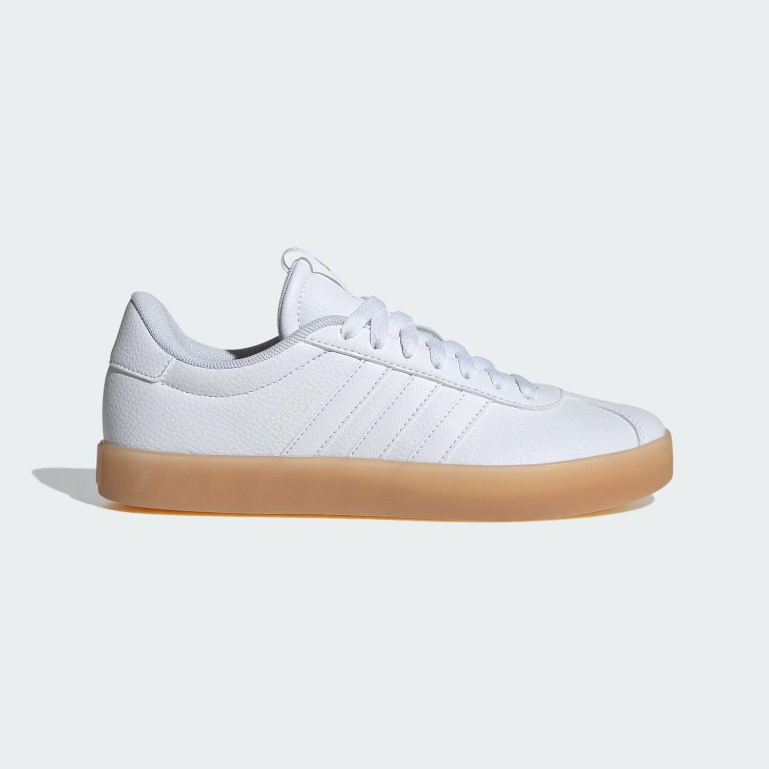 

Полуботинки VL Court 3.0 Adidas, цвет Cloud White/Cloud White/Gum