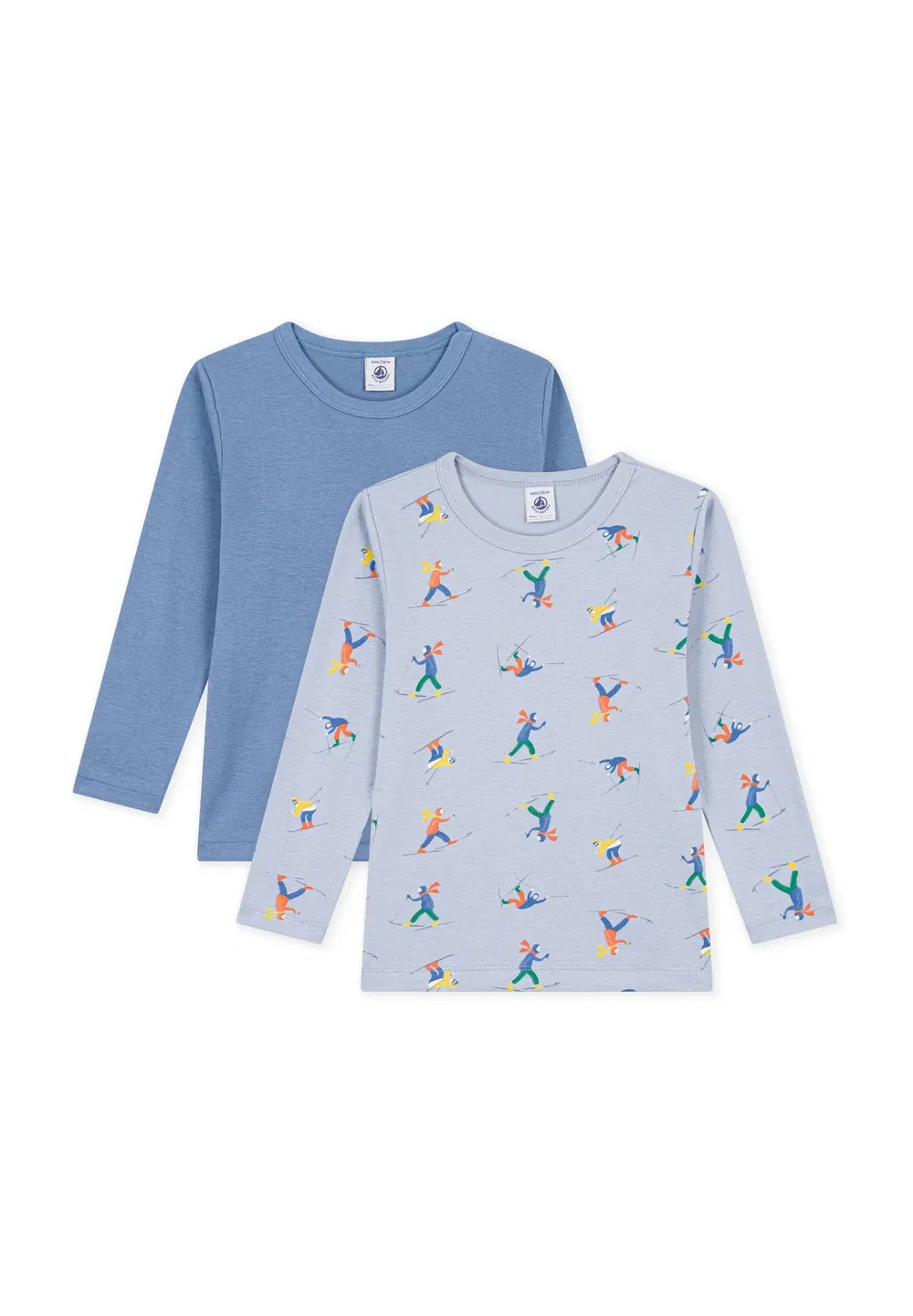 Футболки Petit 2, размер 1x1, 2 шт. - майка-подкладка Petit Bateau, Variante