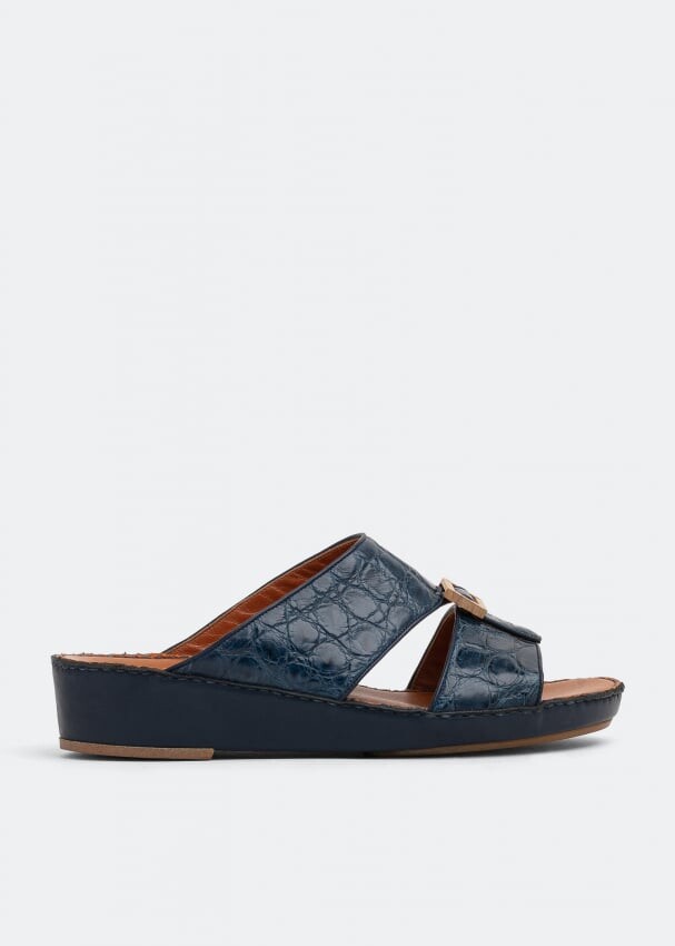 

Сандалии PRIVATE COLLECTION Quadratura sandals, синий