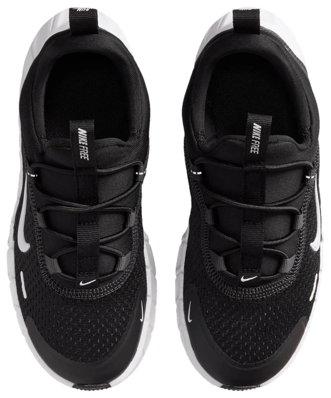Беговые кроссовки для мальчиков Free Ride Nike, цвет Black/White/Anthracite — фото 4